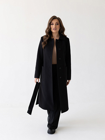 3 Пальто женское демисезонное 24833 (черный)