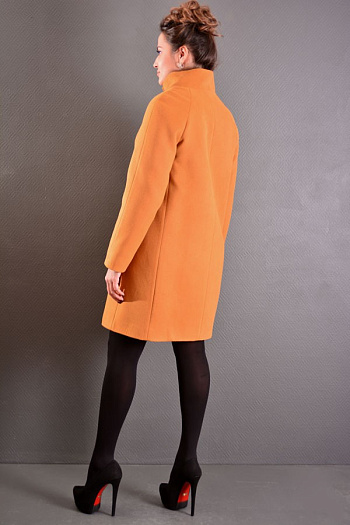 3 Пальто 15215-681Ут/к  (горчица) 