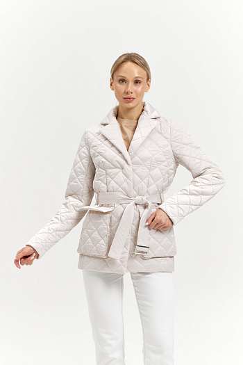 10 Куртка женская демисезонная 26230/б (айвори)