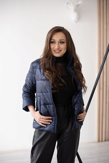 3 Куртка женская демисезонная 23280 (navy)