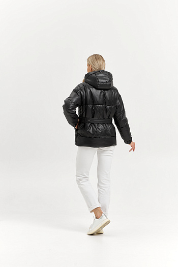 4 Куртка женская зимняя 25404 (черный)
