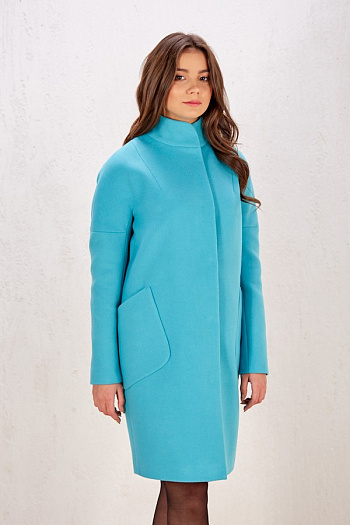 3 Пальто 19101(лазурит)