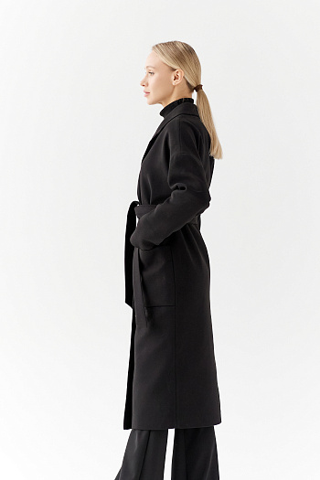 3 Пальто женское демисезонное 25550 (черный)
