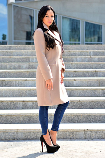 3 Пальто 18880  (какао) 