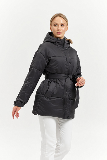 11 Куртка женская зимняя 25444 (графит)