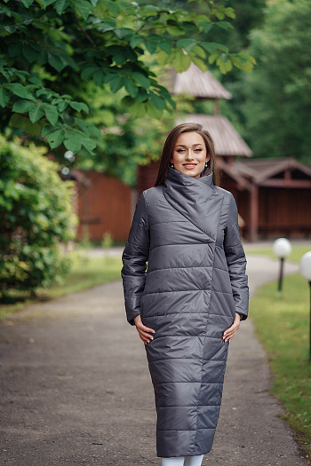 3 Куртка женская демисезонная 22370  (лиловый) 