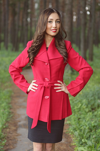 2 Пальто 13-7   (красное) 