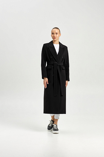 2 Пальто женское демисезонное 26326 (черный)