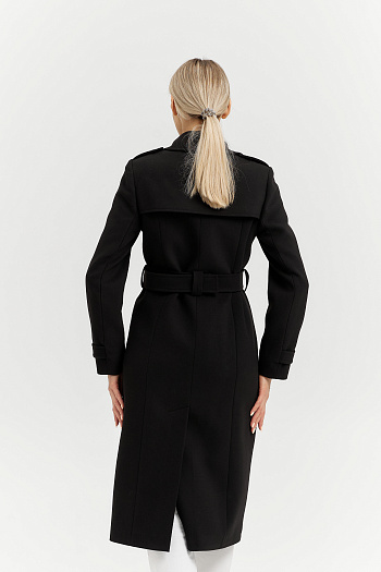 3 Пальто женское демисезонное 25797 (черный)