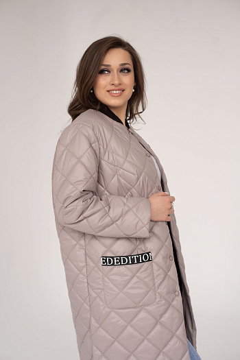2 Куртка женская демисезонная 22250/б (какао)