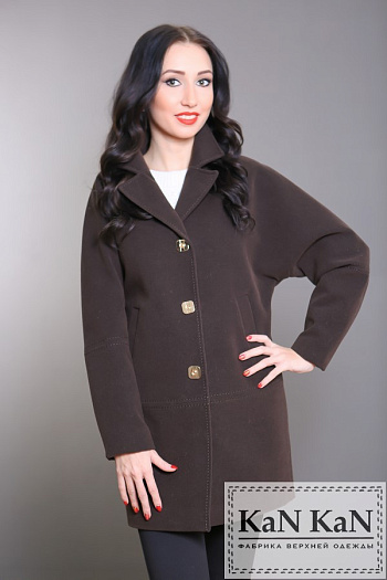 2 Пальто 16004-900  (шоколад) 