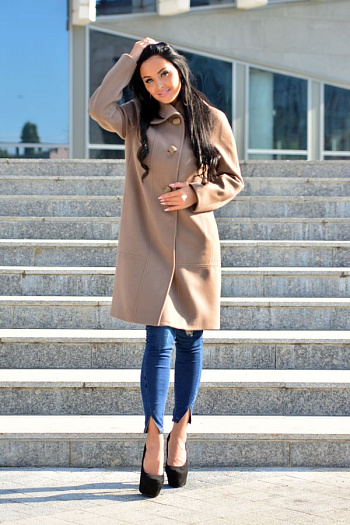 3 Пальто 18950  (какао) 