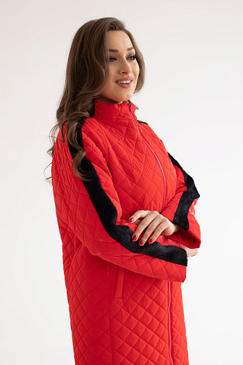 4 Куртка женская демисезонная 23987 (red)