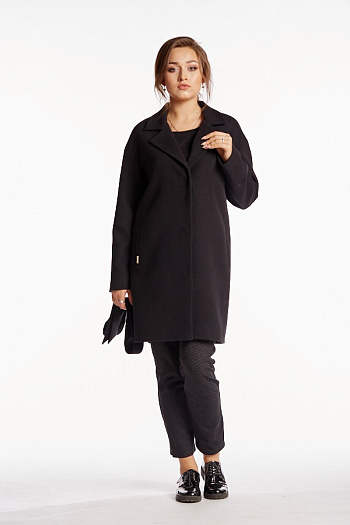 3 Пальто 19000  (черный) 