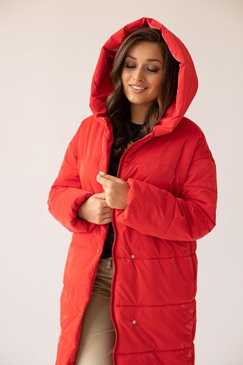 3 Куртка женская зимняя 23610 (red)