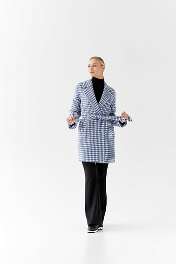 13 Пальто женское демисезонное 25990 (grey blue)