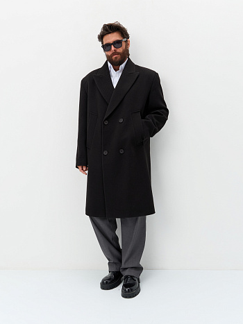 Пальто мужское 2703-03 (черный)