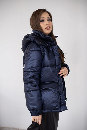 4 Куртка женская демисезонная 22670 (navy)