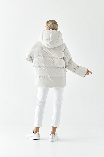 5 Куртка женская зимняя 26005 (бежевый)