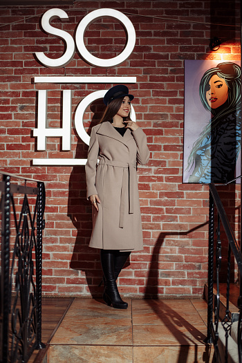 3 Пальто 20960  (латте) 