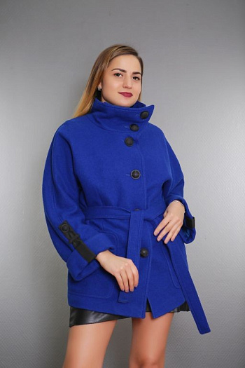 2 Пальто 10-5  (василек) 