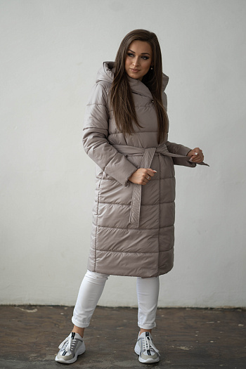 4 Куртка женская демисезонная 22910  (какао) 