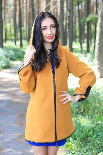 2 Пальто 14-140  (горчица) 