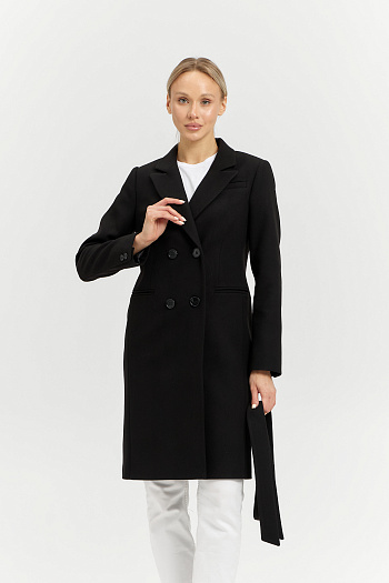 5 Пальто женское демисезонное 27420 (черный)