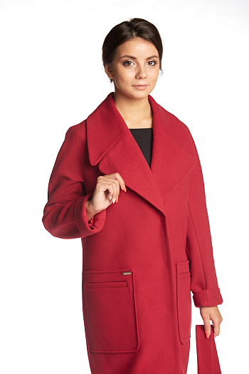 3 Пальто 20270  (вино) 