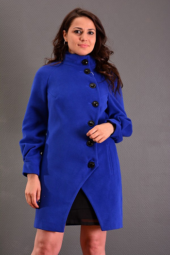 2 Пальто 12-11  (василек) 