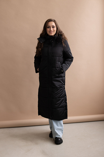 2 Куртка женская демисезонная 22650 (черный 2)