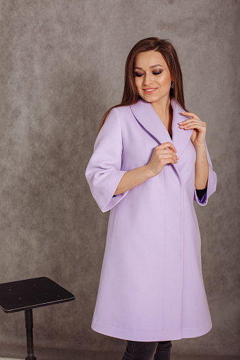 4 Пальто 20807  (сирень) 