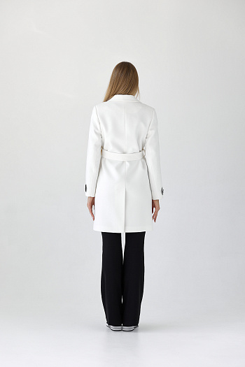 3 Пальто женское демисезонное 25570 (белый)
