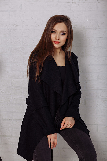 3 Пальто 19112  (синий) 