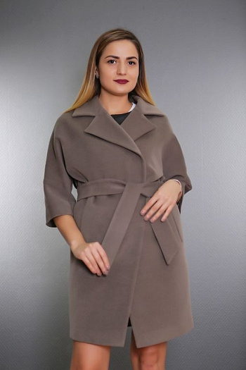 2 Пальто 15225-017  (серый) 