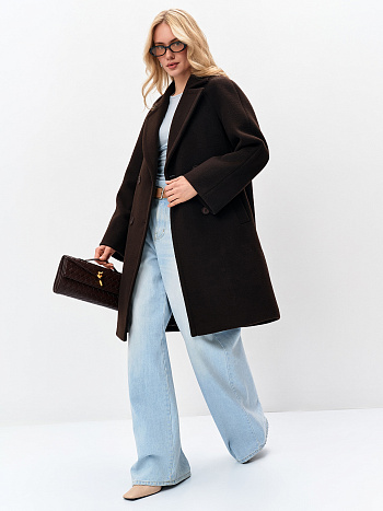 3 Пальто женское демисезонное 27780-04 (коричневый)