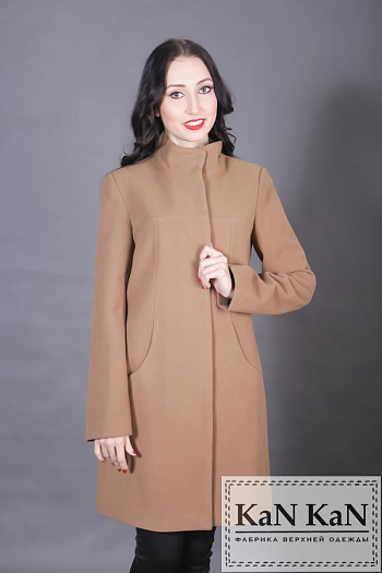2 Пальто 1505-057  (бежевый) 