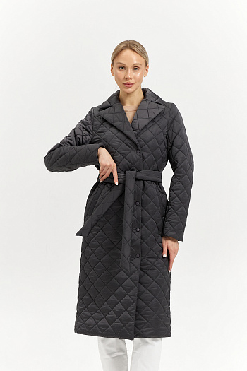 4 Куртка женская демисезонная 27810 (графит)