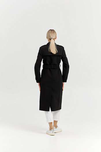 5 Пальто женское демисезонное 25797 (черный)