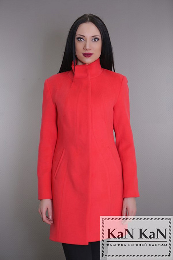 2 Пальто 890-360  (коралл) 