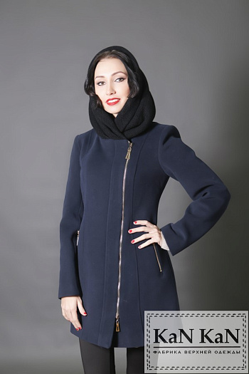 3 Пальто 865-741  (темно-синий) 