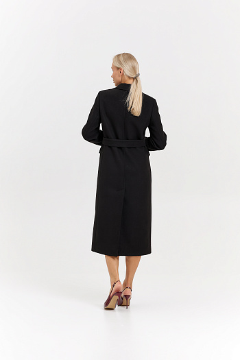 4 Пальто женское демисезонное 27210 (черный)