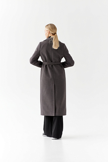 4 Пальто женское демисезонное 24770 (темно-серый)