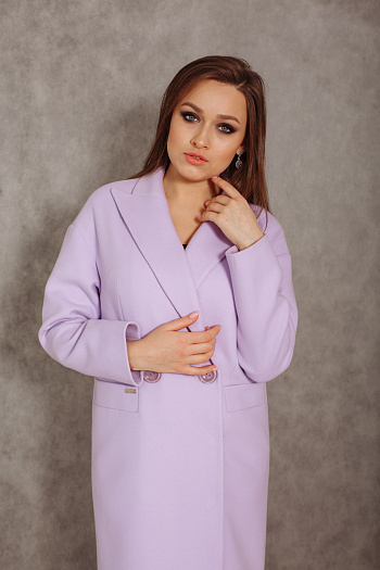 2 Пальто 20890  (сирень) 