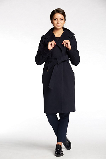3 Пальто 20130  (темно-синий) 