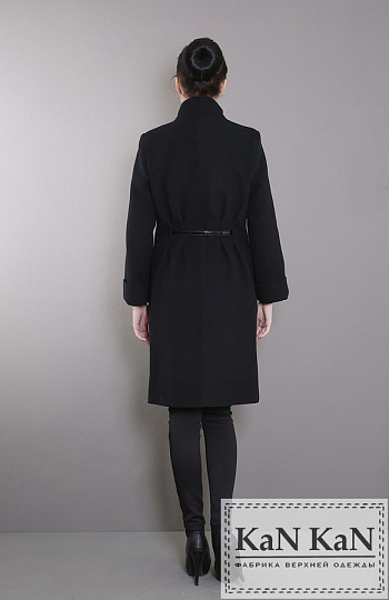 2 Пальто 15102-000  (черный) 