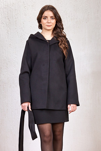 2 Пальто 18530  (черный) 
