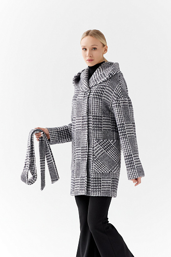 10 Пальто женское демисезонное 25450 (grey)