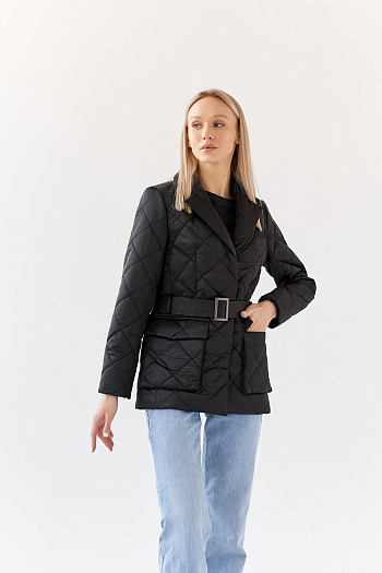 2 Куртка женская демисезонная 24230/б (черный)