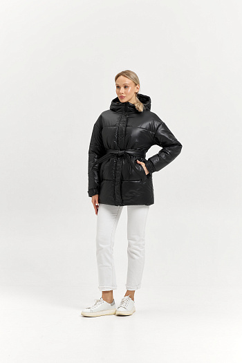 7 Куртка женская зимняя 25444 (черный)